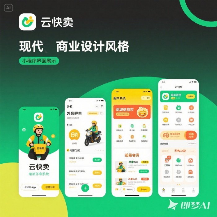 借助云快卖，轻松打造校园跑腿服务小程序