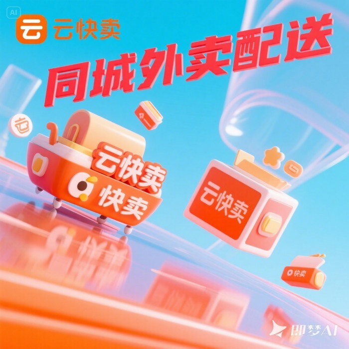 用云快卖搭乡镇同城外卖跑腿小程序:小投入撬动大市场