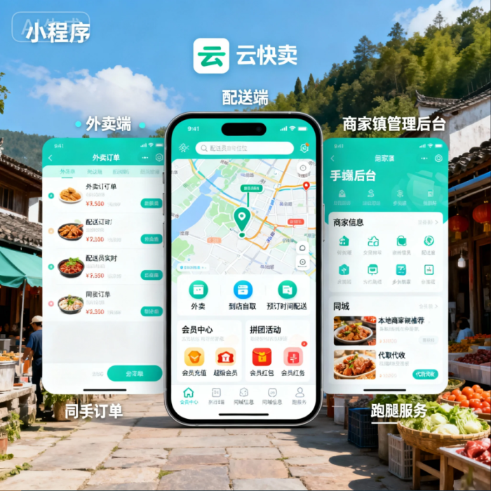 轻启同城即配服务：三步搭建您的外卖跑腿小程序