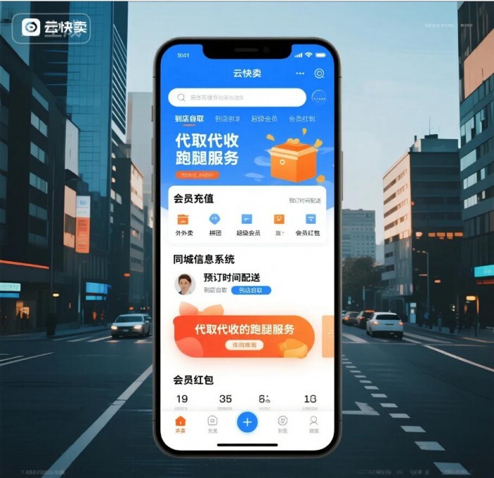 零代码搭建同城外卖跑腿小程序：云快卖实操全攻略