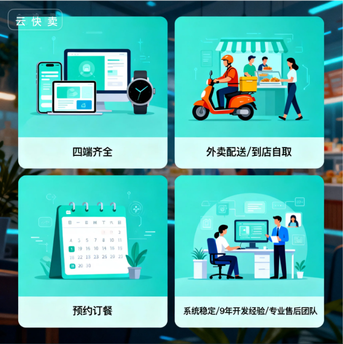 零技术搭建奶茶店点餐小程序：云快卖助力高效经营