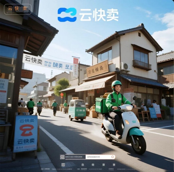 云快卖：同城外卖跑腿“小程序+公众号”双核运营模式