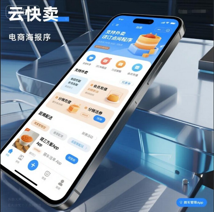 无需技术！用云快卖快速搭建便当餐饮点餐小程序，解锁高效经营新方式