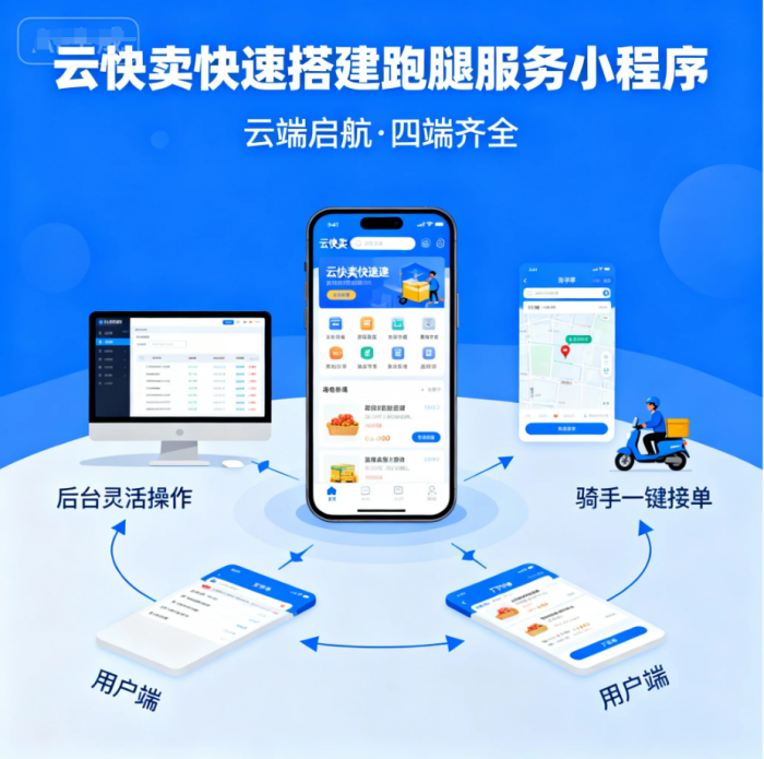 同城配送增收新玩法:云快卖一键承接美团饿了么抖音全平台订单