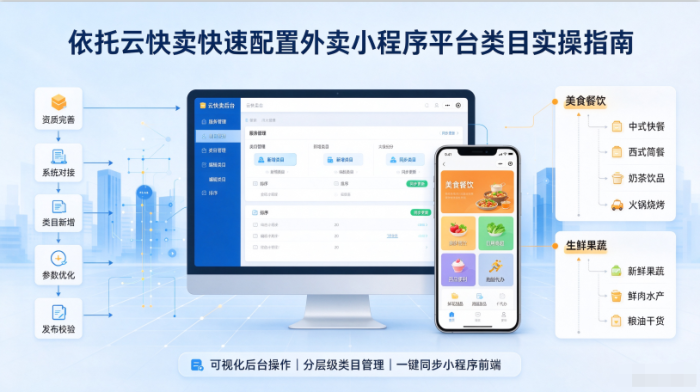 校园外卖小程序如何挂靠外卖平台资质?云快卖合规方案详解